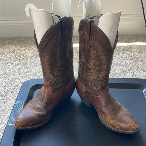 Silver Rebel Men's Brown Western Boots - Picture 3 of 7